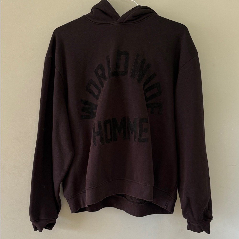 Black‎ Worldwide Homme Hoodie Sz xL